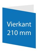 2 x VIERKANT 210 mm