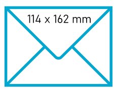 114 x 162 MM (C6)