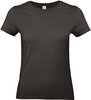 B&amp;C Dames t-shirt Ronde hals Zwart