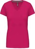 Dames Kariban Vhals Fuchsia