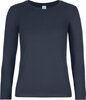 Dames T-shirts Lange mouwen Navy