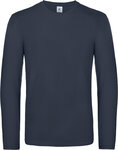 B&amp;C lange mouwen Navy