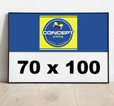 ALUBOND 3 mm 100 x 70 dubbelzijdig