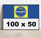 ALUBOND 3 mm 100 x 50 dubbelzijdig