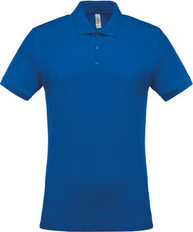 Kariban Polo Heren Light Royal Blue