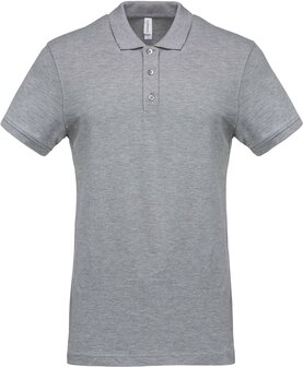 Kariban Polo Heren Oxford Grey