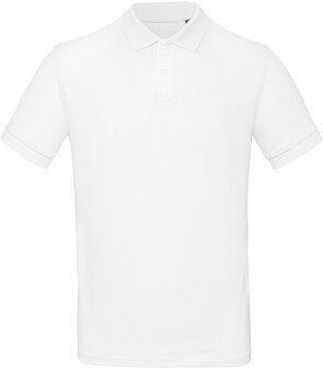 B&amp;C Polo Heren Wit