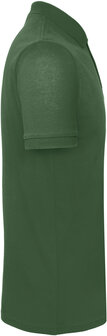 B&amp;C Polo Heren Bottle Green