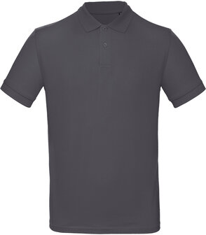 B&amp;C Polo Heren Dark Grey