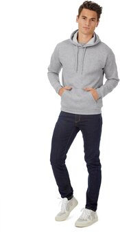 B&amp;C Hoody Zwart