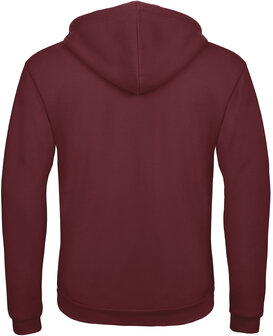 B&amp;C Hoody Burgundy