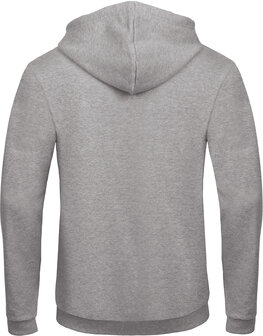 B&amp;C Hoody Heather Grey