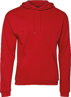 B&amp;C Hoody Red