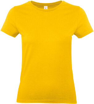 B&amp;C Dames t-shirt Ronde hals Gold