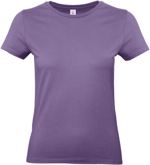 B&C Dames t-shirt Ronde hals Milenial Lilac