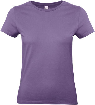 B&amp;C Dames t-shirt Ronde hals Milenial Lilac