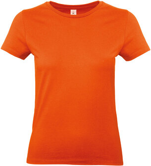 B&amp;C Dames t-shirt Ronde hals Orange