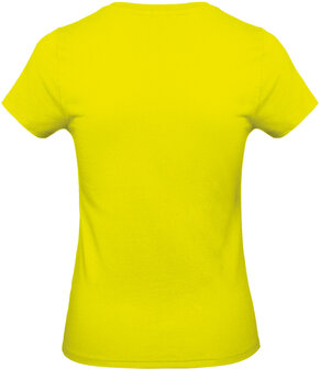 B&amp;C Dames t-shirt Ronde hals Lime