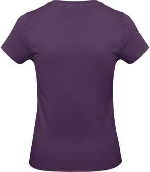 B&amp;C Dames t-shirt Ronde hals Radiant Purple