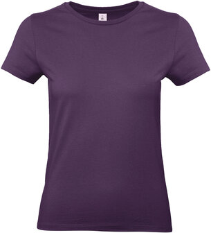 B&amp;C Dames t-shirt Ronde hals Radiant Purple