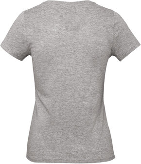 B&amp;C Dames t-shirt Ronde hals Sport grey