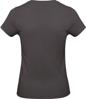 B&amp;C Dames t-shirt Ronde hals Used Black