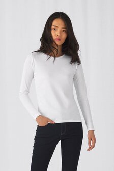 Dames T-shirts Lange mouwen Sport grey