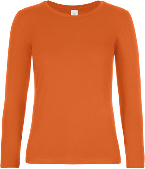 Dames T-shirts Lange mouwen Urban Orange