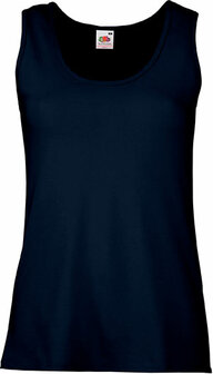 Lady Fruit of the loom fit tanktop Deep Navy