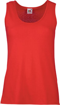 Lady Fruit of the loom fit tanktop Red