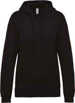 Dames Hoody Kariban Black