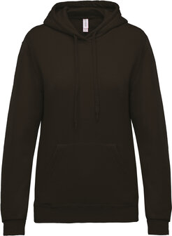 Dames Hoody Kariban Dark grey