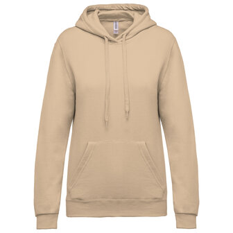 Dames Hoody Kariban Light Sand