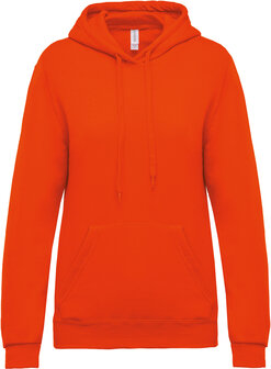 Dames Hoody Kariban Orange