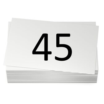 45 stuks