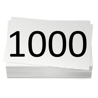 1000 stuks