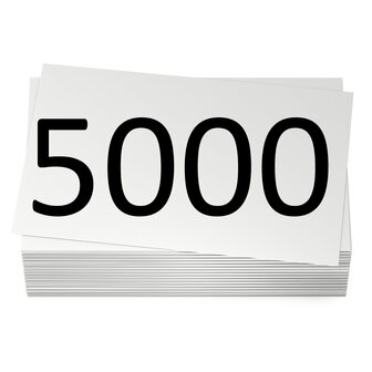 5000 stuks