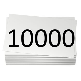 10000 stuks