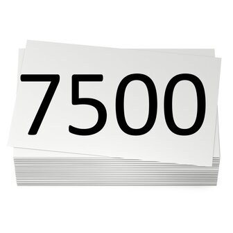 7500 stuks
