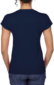 Dames T-shirt V-hals NAVY