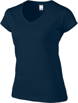 Dames T-shirt V-hals NAVY