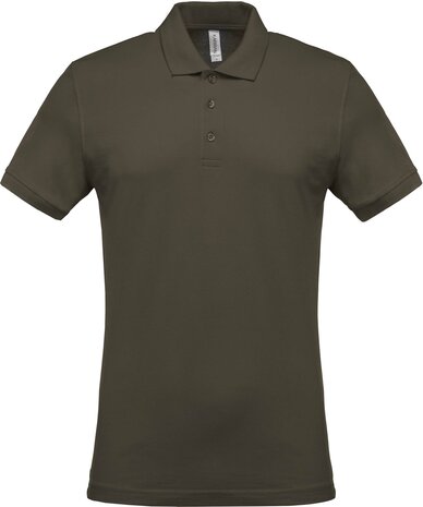 Kariban Polo Heren Dark Khaki