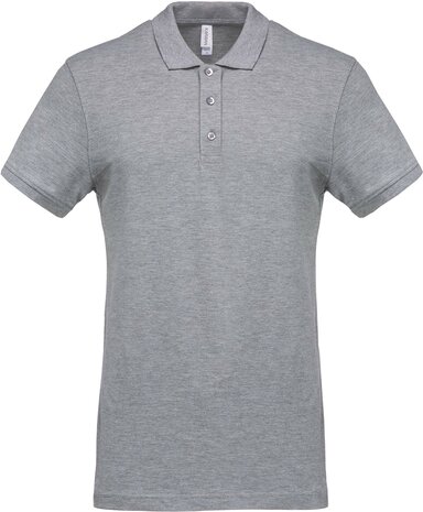 Kariban Polo Heren Oxford Grey