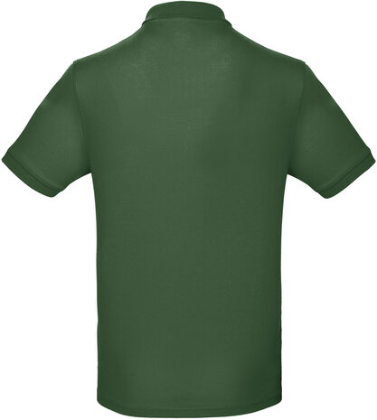 B&C Polo Heren Bottle Green