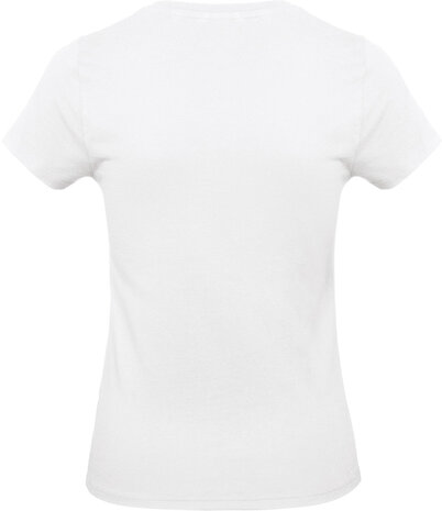 B&C Dames t-shirt Ronde hals wit