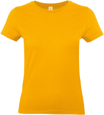 B&C Dames t-shirt Ronde hals Apricot