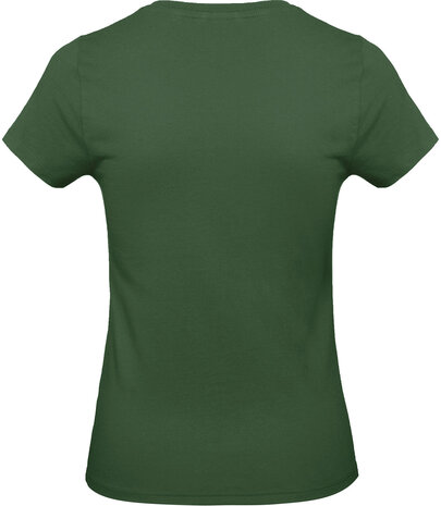 B&C Dames t-shirt Ronde hals Bottle Green