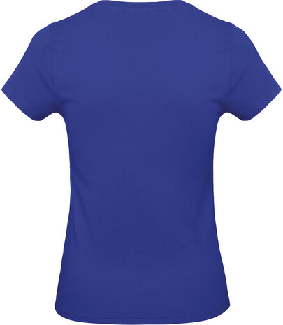 B&C Dames t-shirt Ronde hals Cobalt Blue