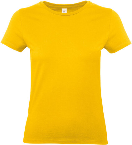 B&C Dames t-shirt Ronde hals Gold