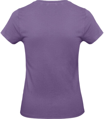 B&C Dames t-shirt Ronde hals Milenial Lilac